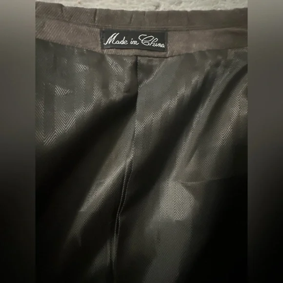 Jean Paul Germain 56R 2 Button Sport Coat Blazer Microfiber Sueded - Picture 10 of 13